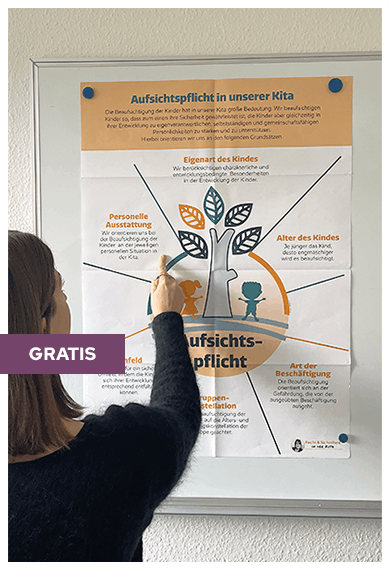 GRATIS-Poster „Aufsichtspflicht in der Kita“